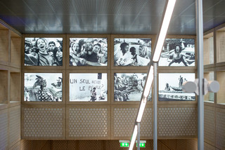  Photographies de Marc Riboud à la station Saint-Genis-Laval Hôpital Lyon Sud