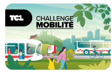 Visuel du billet sans contact valable lors du Challenge Mobilité 2026