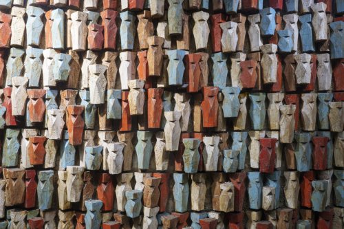 Œuvre dans la station Gratte-Ciel (crédit : Blandine Soulage)