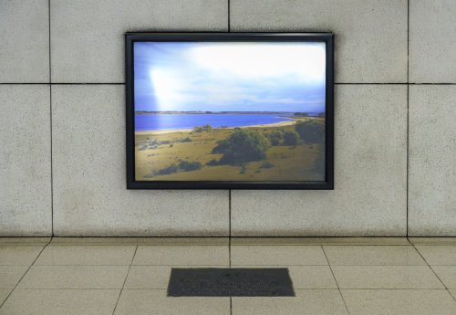 Œuvre dans la station Debourg (crédit : Blandine Soulage)