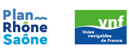 Logo du Plan Rhône Saône et des Voies Navigables de France