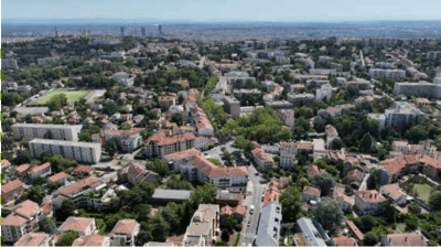 Vue aérienne secteur Point-du-Jour