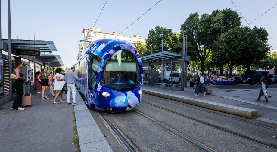 Un nouvel artiste s'invite sur le réseau tramway!