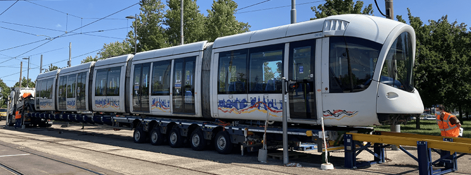 Rénovation des rames des tramways T1 et T2