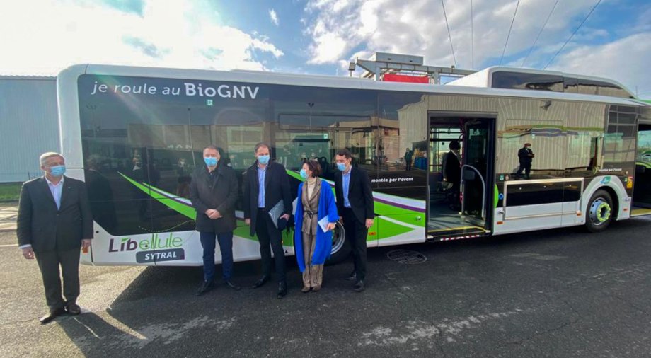 Un premier bus écologique sur le réseau Libellule