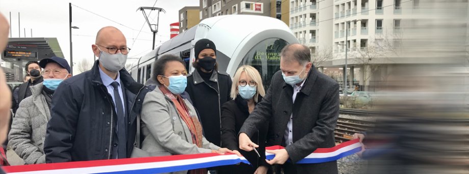 La nouvelle ligne T7 en service - le tram T3 renforcé