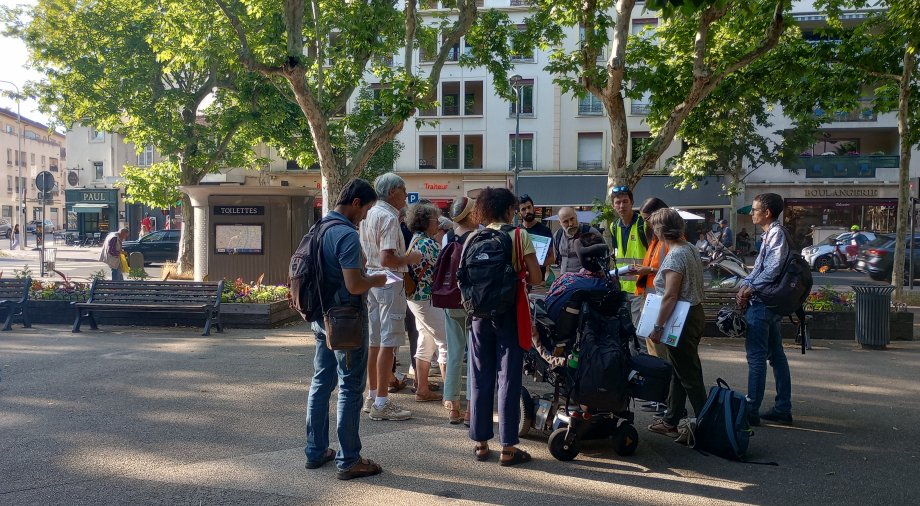 balade urbaine Point du Jour