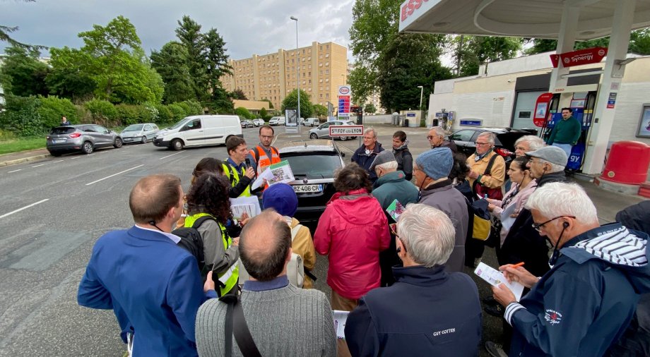 balade urbaine Ste Foy les Lyon