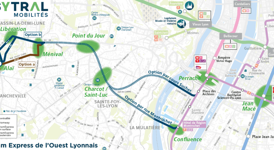 Tram Express de l'Ouest lyonnais: rendez-vous pour la concertation