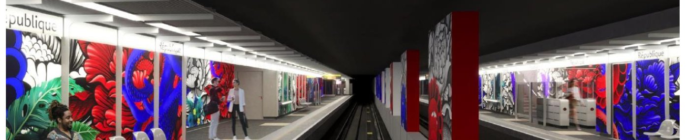 Rénovation stations de métro