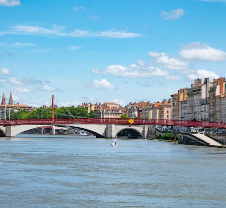 Vue sur la Saône (crédit : Laurence Danière - Métropole de Lyon)